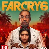 دیسک ps4 farcry6 تمیز