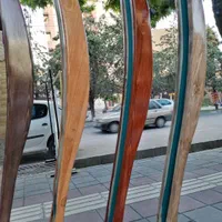 آینه فریم دار چوبی دفرمه راش کد38|آینه|ارومیه, |دیوار