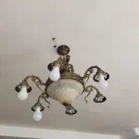 لوستر طرح برنز ۶ شعله