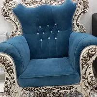 مبلمان سلطنتی۷ نفره همراه با جلو مبلی و میز عسلی|مبلمان خانگی و میز عسلی|نسیمشهر, |دیوار