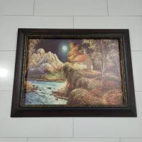 پنکه ودوعددتابلو زیبا|پنکه و تصفیه‌کنندهٔ هوا|برخوار, |دیوار