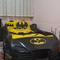 تخت کودک ماشینی با طرح بتمن