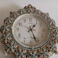 ساعت دیواری با کاربرد دقیق،،آبی فیروزه ای،،