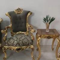 سرویس مبلمان ورق طلا