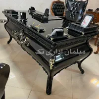 مبلمان اداری تک٪میزوصندلی اداری مدل آلفاجلوبسته|مبلمان اداری|چهاردانگه (تهران), |دیوار