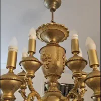 خرید فروش لوستر آینه شعمدان کنسول برنزی و غیره