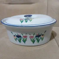 سوپ خوری قدیمی کمیاب ،لیوان کوتاه ۶ضلعی