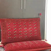 یک جفت پشتی دست باف نوی نو