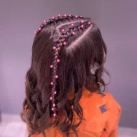 بافت و شنیون کودک|خدمات آرایشگری و زیبایی|آمل, |دیوار