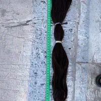 موی طبیعی انسان  سالم، بدون رنگ و بدون دکلره