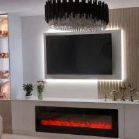 کابینت.کمد دیواری.TVوال.آیینه دکوراتیو|کتابخانه، شلف، قفسه‌های دیواری|اصفهان, خانه اصفهان|دیوار
