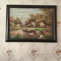 تابلو نقاشی رنگ روغن