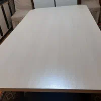 میز نهار خوری ۸ نفر ه با صندلی