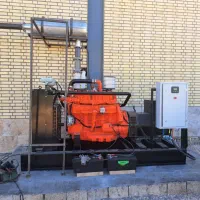 ژنراتور پایه گازسوز ۲۵۰ دائم کار  اسکانیا سوئد