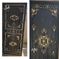 رنگ آمیزی ، نقاشی ساختمان درب و پنجره|خدمات پیشه و مهارت|اهواز, گلستان|دیوار