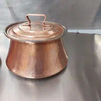 قابلمه مسی ورق بسیار کلفت|ظروف پختوپز|سمنان, |دیوار