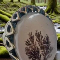 انگشتر شجر نقره روس|جواهرات|کرمان, |دیوار