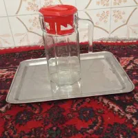 سینی استیل قدیمی|ظروف سرو و پذیرایی|قم, علی آباد سعدگان|دیوار