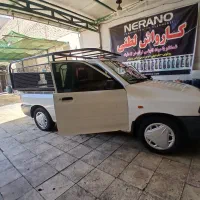 پراید وانت سالم بدون رنگ