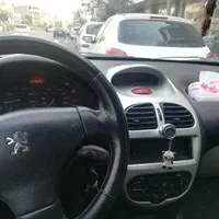 پژو 206 سفید مدل 89|خودرو سواری و وانت|تهران, تاکسیرانی|دیوار