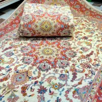 فرش دستباف جفت ۶ متری کاشمر گلریز دستبافت نو اکبند