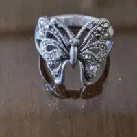 انگشتر نقره سیاه قلم