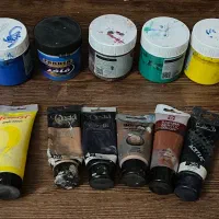 رنگ اکرلیک و مولتی سورفیس و پودر