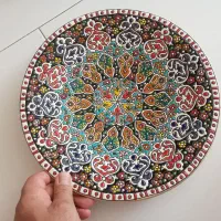 دیوار کوب سفالی میناکاری