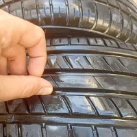 چهار حلقه لاستیک خ ارجی 205/60/14 در حد نو