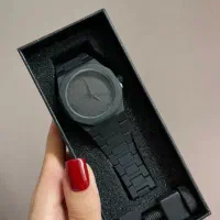 ساعت فول بلک تمام مشکی حراج