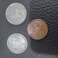 چهار عدد سکه کمیاب و کلکسیونی