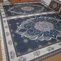 قالیچه سرمه ای در حد نو
