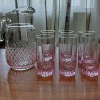 پارچ ولیوان ترک مارک پاشاباغچه|ظروف سرو و پذیرایی|گناباد, |دیوار