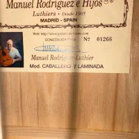 گیتار manual rodriguez caballo7