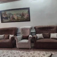 میز و مبلمان ۱۱ نفره|مبلمان خانگی و میز عسلی|بیرجند, |دیوار