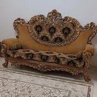مبل سلطنتی ۹نفره همراه با جلو مبلی میز عسلی|مبلمان خانگی و میز عسلی|پاکدشت, |دیوار