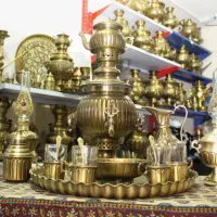 کل ست 20تکه سماور ذغالی همه روهم ALL زغالی B برنجی|سماور، چای‌ساز، قهوه‌ساز|اصفهان, باتون|دیوار