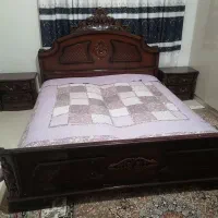 تخت تمام چوب|تخت و سرویس خواب|رودهن, |دیوار