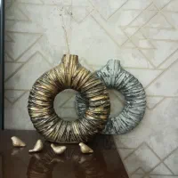 گلدان دونات چروکی سایز بزرگ