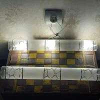 مهتابی و چراغ خواب یا راهرو یا سرویس|لامپ و چراغ|شیراز, گود خزینه|دیوار