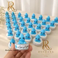 گیفت شمع قطره آب دندونی تولد سیسمونی تعیین جنسیت