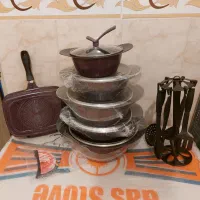 سرویس قابلمه چدن گرانیت