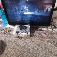 tv lcd۳۷ اینچ LG الجی ps2 پلی استیشن اسلیم نقره ای