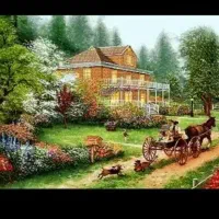 دار قالی چله کشی شده و نخ و نقشه