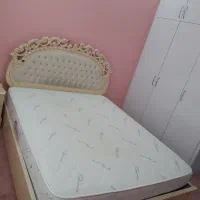سرویس خواب همراه با تشک خوش خواب در حد نو