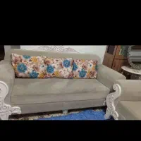 مبل ۷نفره سالم|مبلمان خانگی و میز عسلی|رشت, آزادگان|دیوار