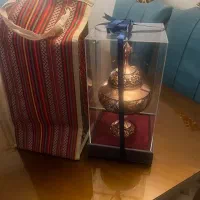دکوری رنگ مسی همراه با ساک مخصوص خودش نو و پلمپ