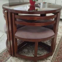 میز ناهارخوری کمجا 4 نفره