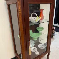 آینه وکنسول معرق وویترین ومیزتلویزیون