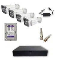 دوربین مداربسته با چک پک کامل نصاب